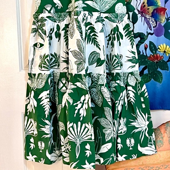 ๐บ๐HP๐๐บ NWT Farm Rio Forest Soul Mix Midi Dress - Picture 13 of 16